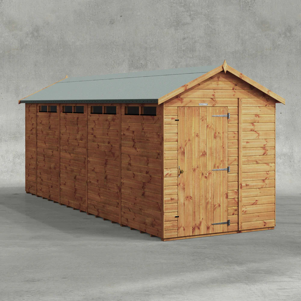 Power Security Apex Shed