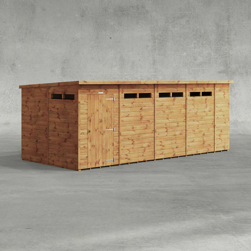 Power Security Pent Shed