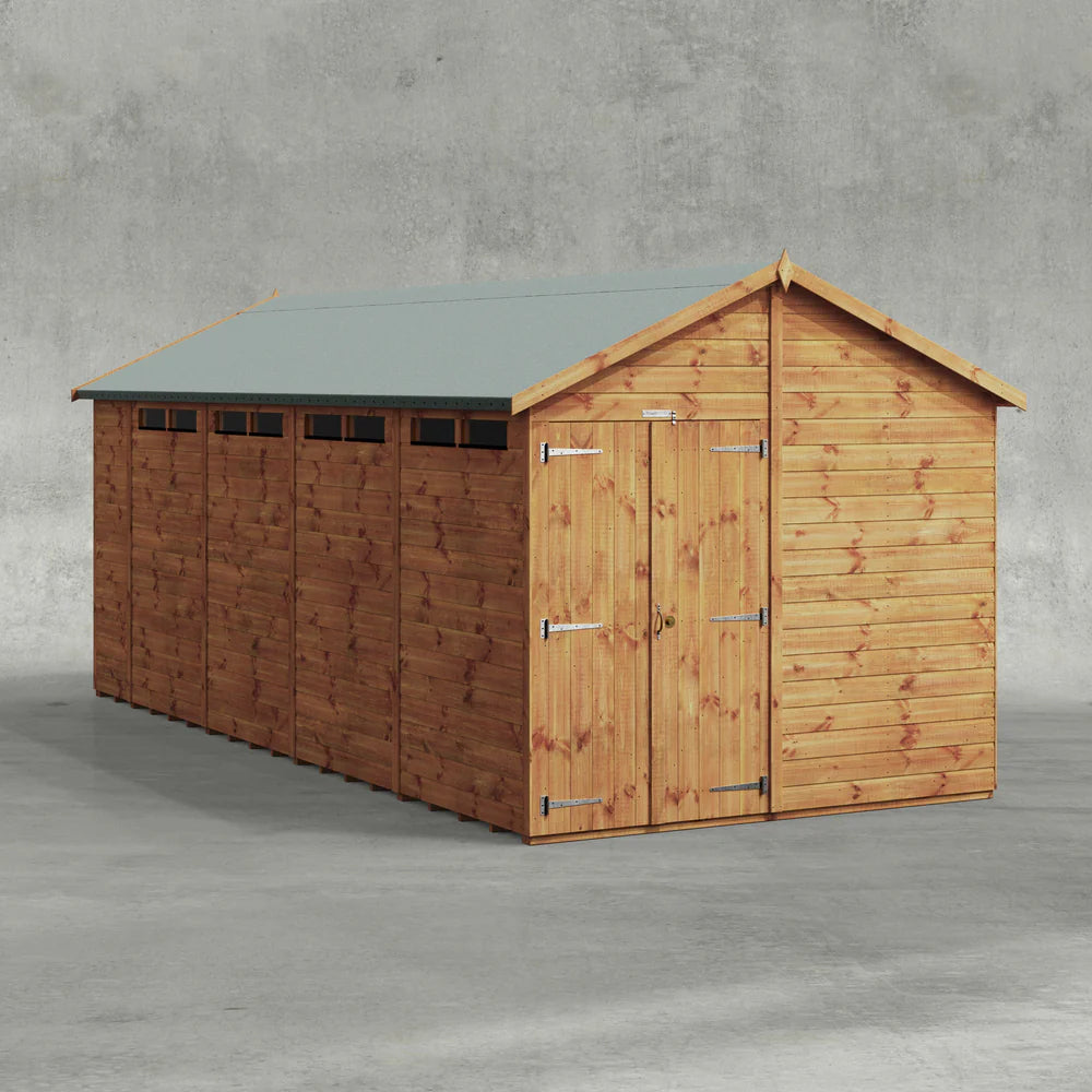 Power Security Apex Shed