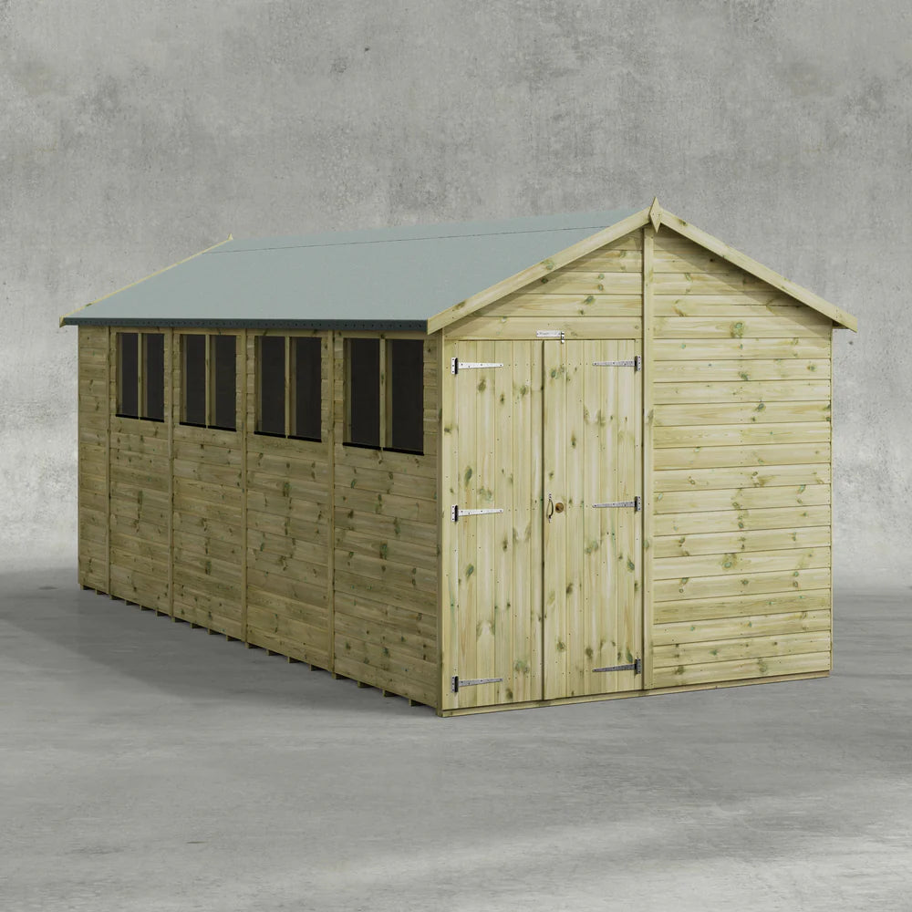 Power Premium Apex Sheds