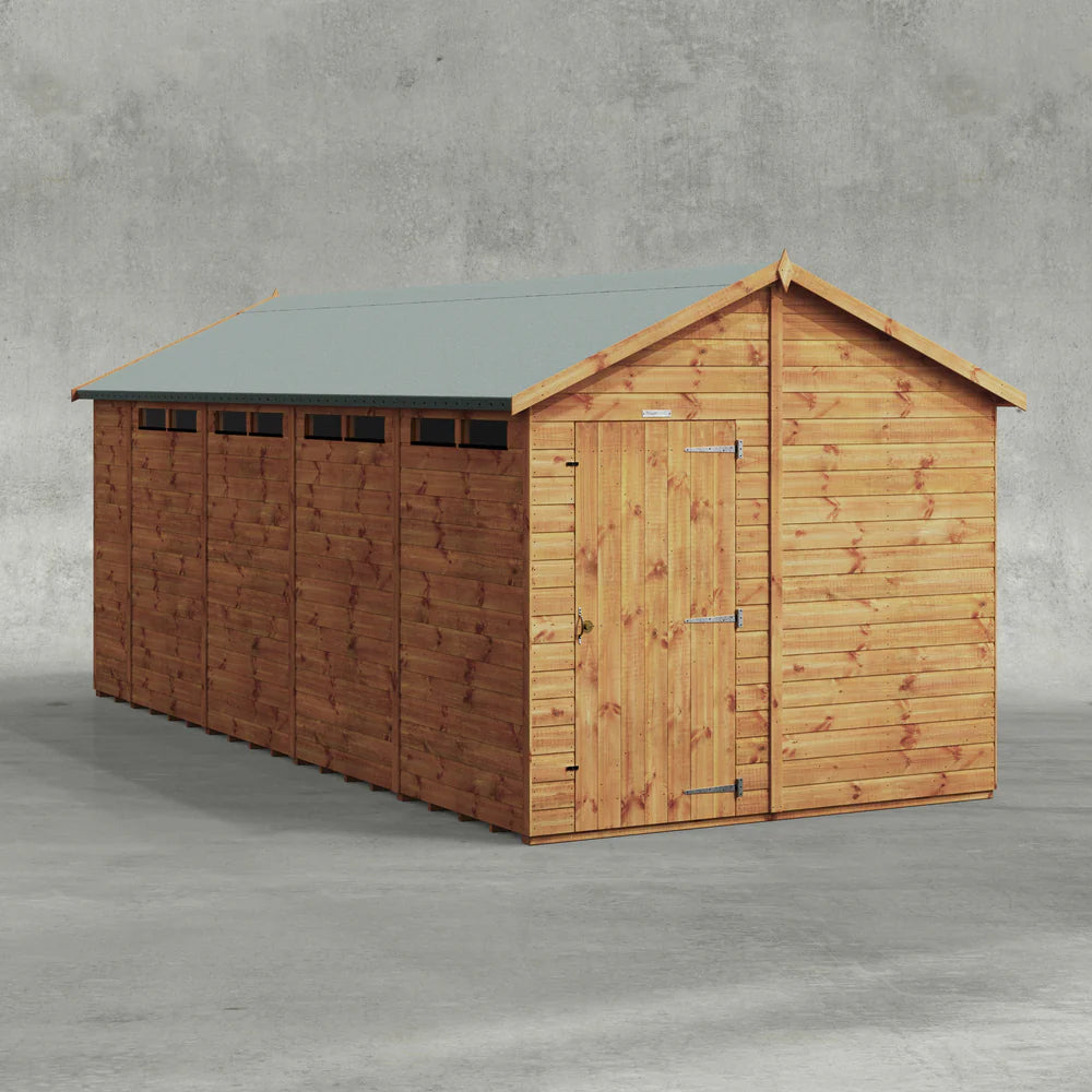 Power Security Apex Shed