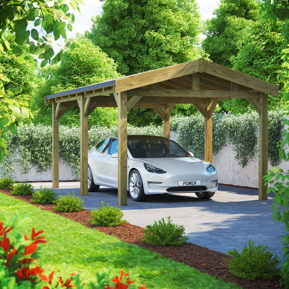 Apex Garden Gazebo – Timber Apex Roof Gazebo