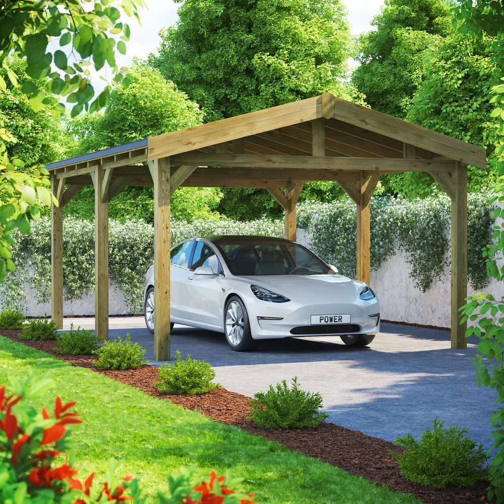 Apex Garden Gazebo – Timber Apex Roof Gazebo