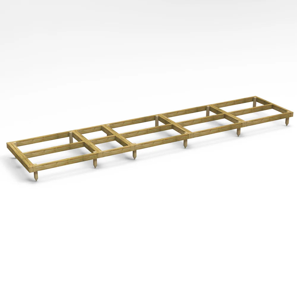 Shiplap Apex Shed Base Kit – Pressure Treated Timber