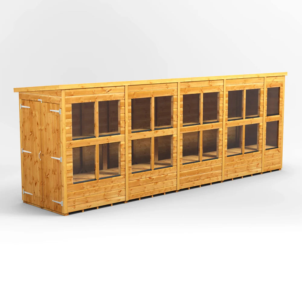 Power Pent Potting Shed