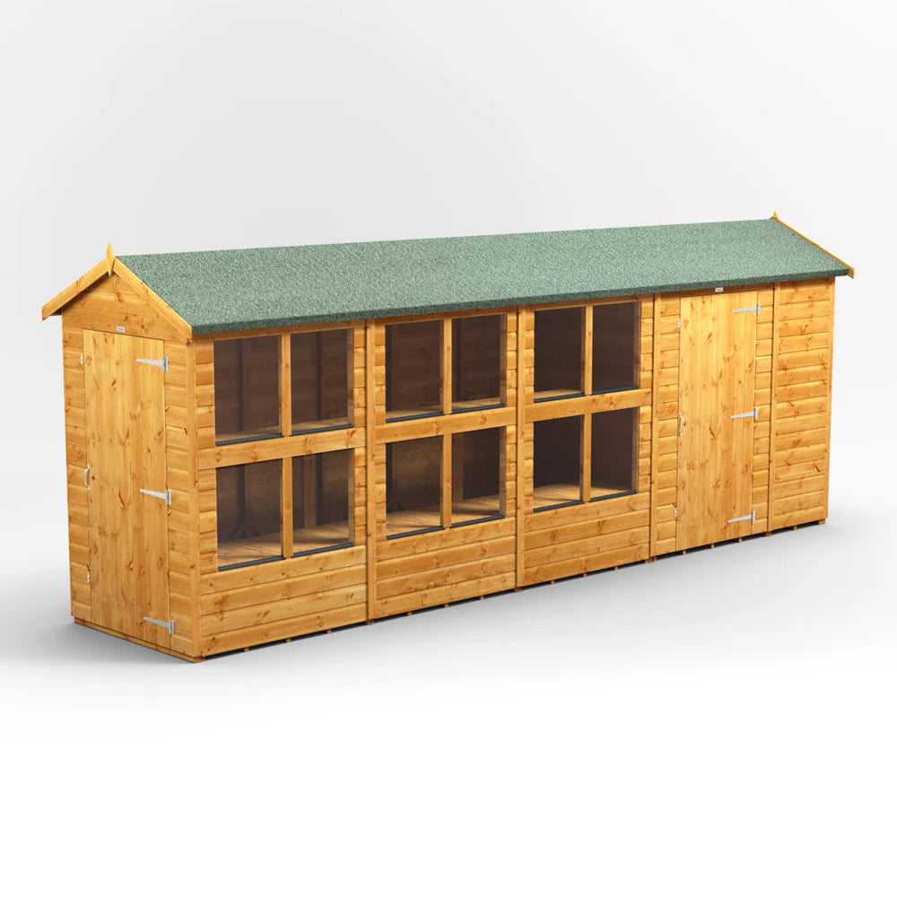 Power Apex Potting Shed Combi (includes Side Store)
