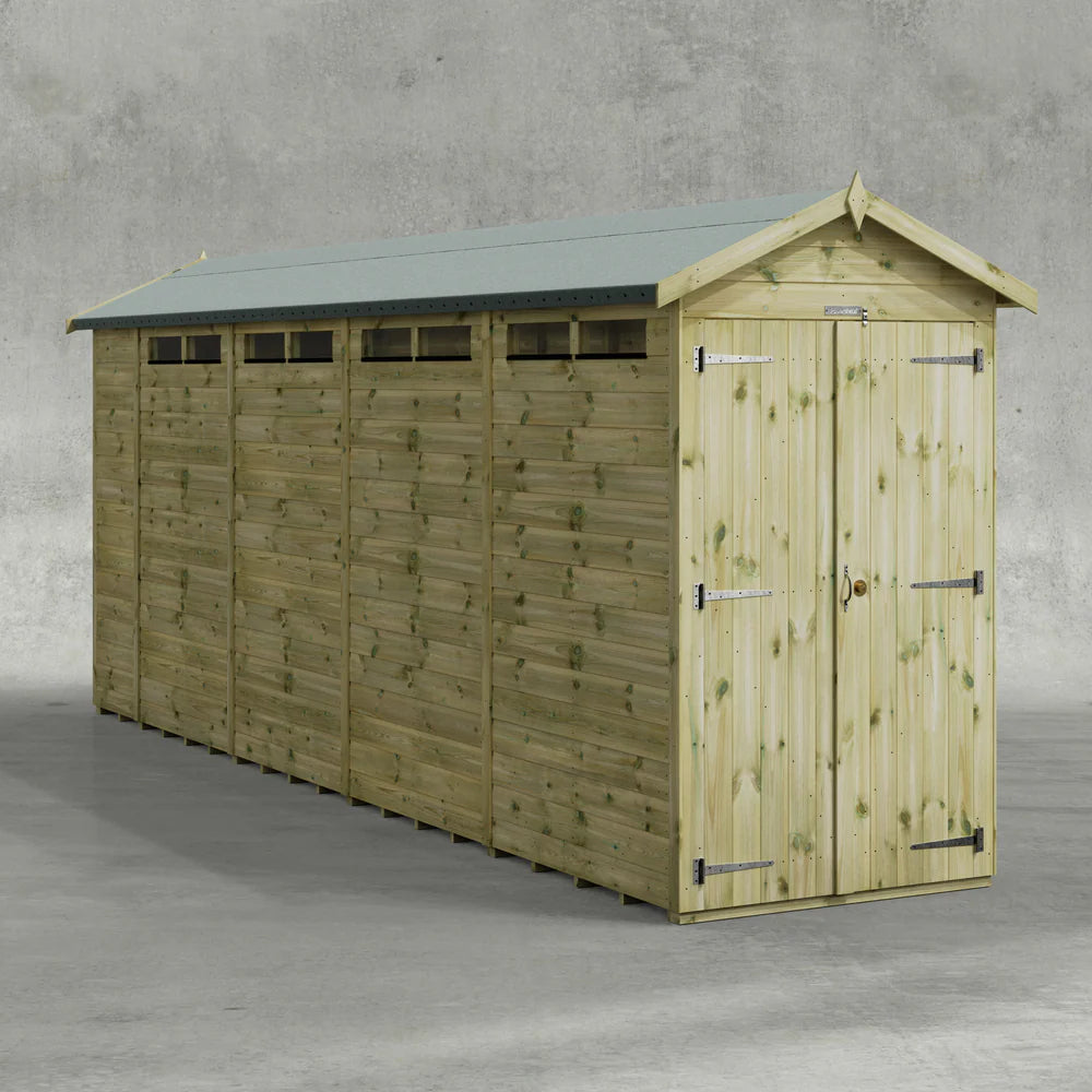 Premium Security Apex Shed for Sale in  Ireland