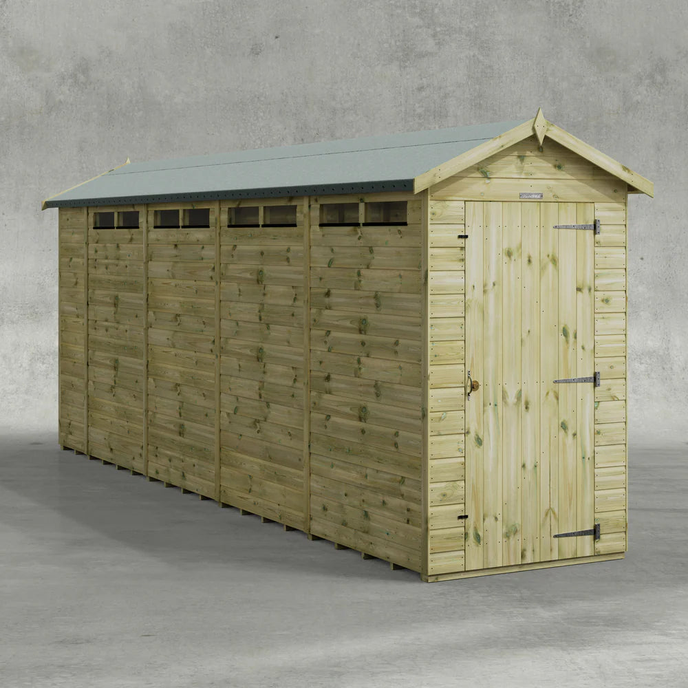 Premium Security Apex Shed for Sale in  Ireland