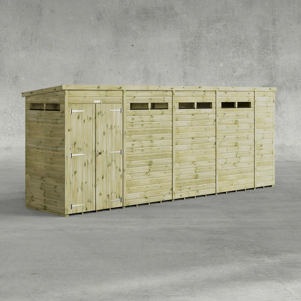 Premium Security Pent Shed for Sale in  Ireland