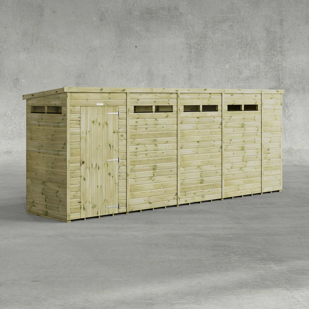 Premium Security Pent Shed for Sale in  Ireland