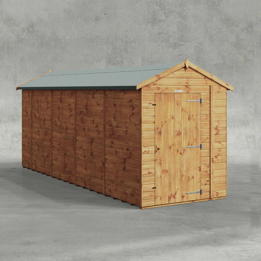 Power Shiplap Apex Shed