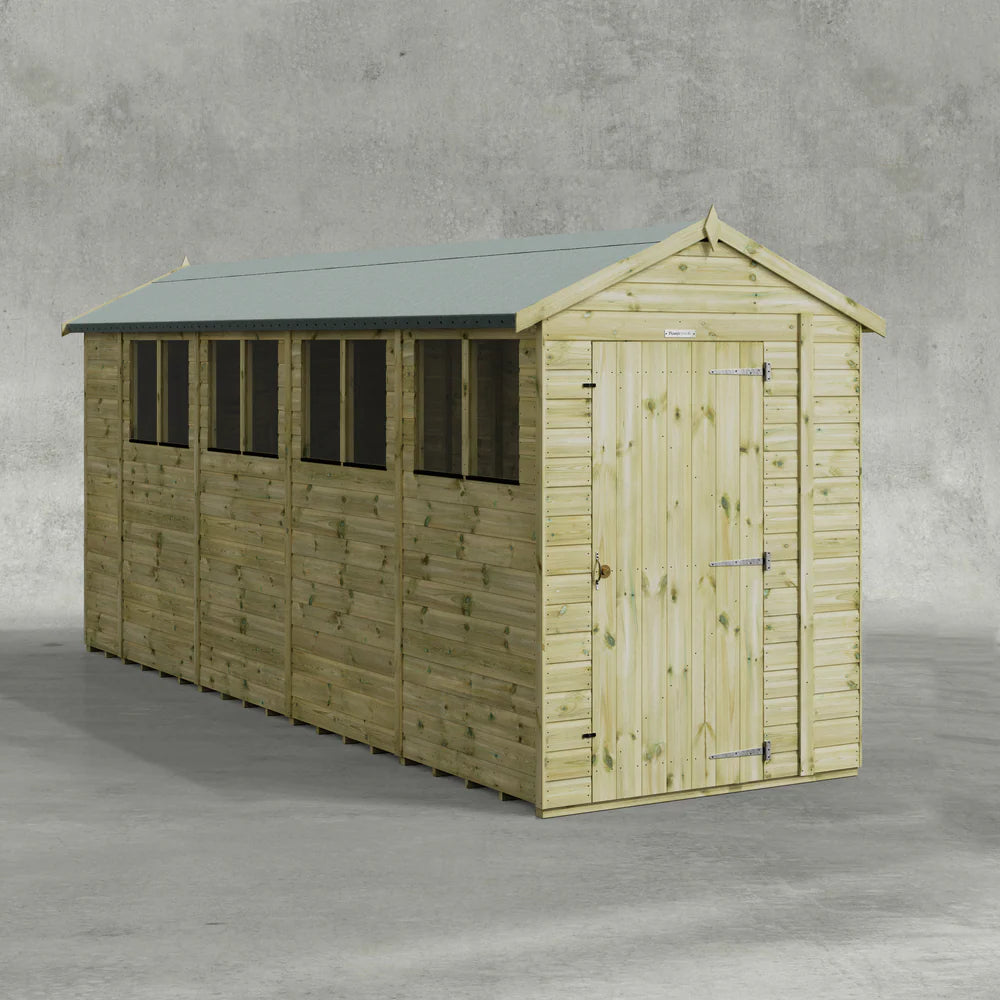 Power Premium Apex Sheds