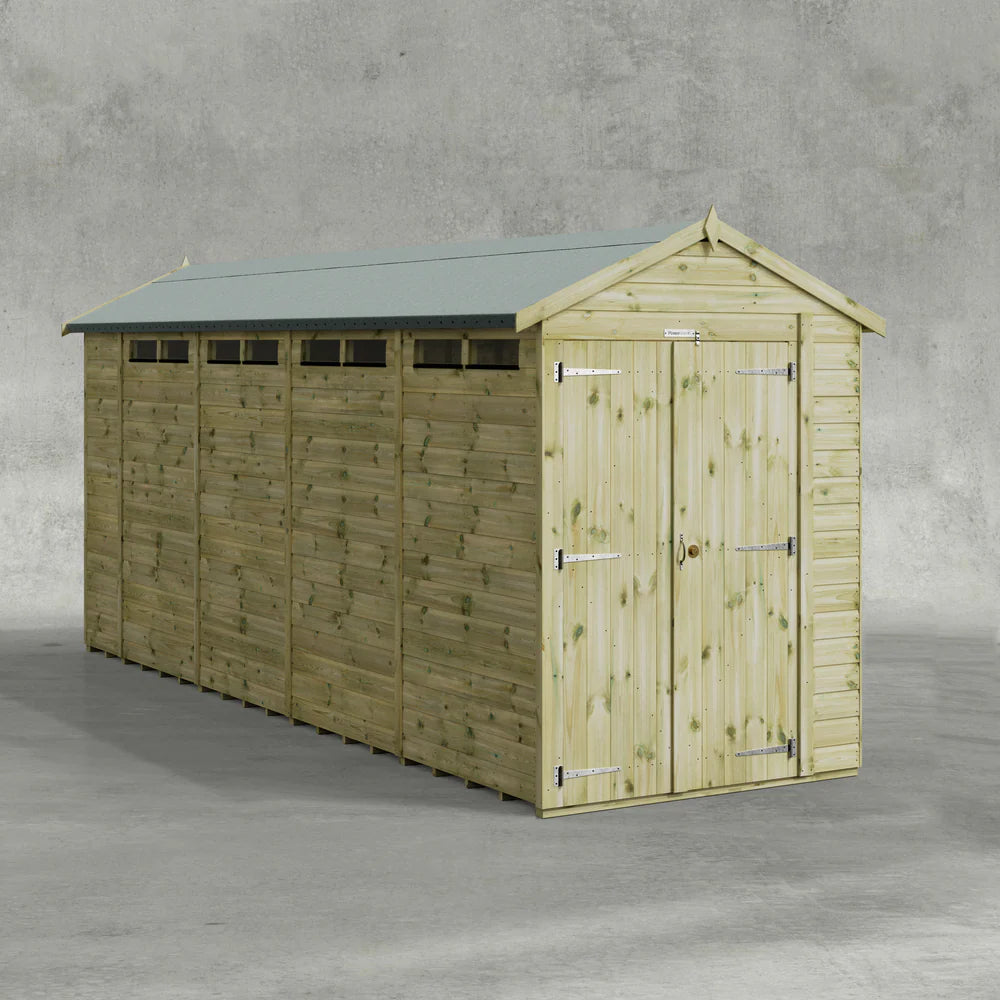 Premium Security Apex Shed for Sale in  Ireland