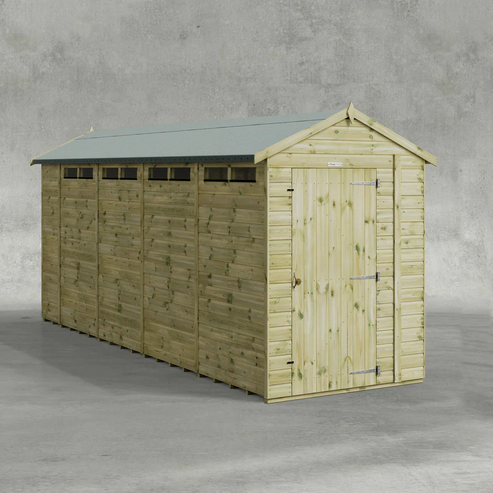 Premium Security Apex Shed for Sale in  Ireland