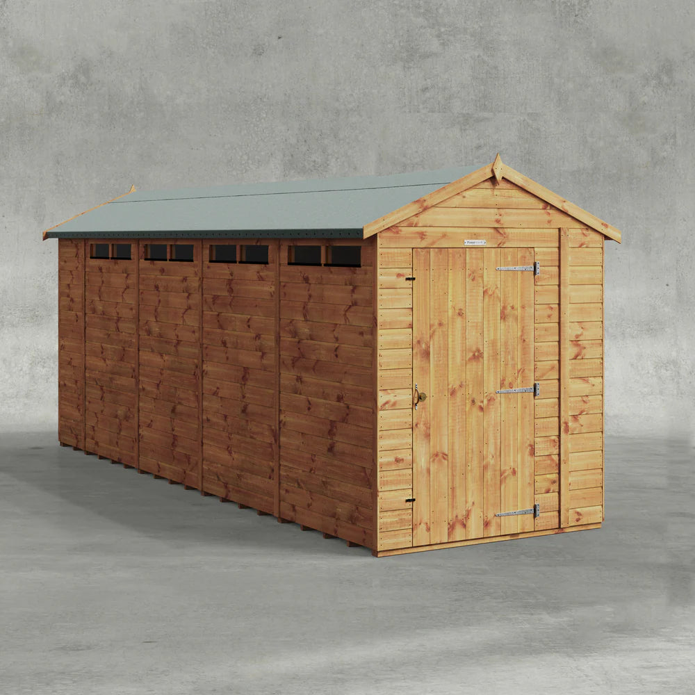 Power Security Apex Shed