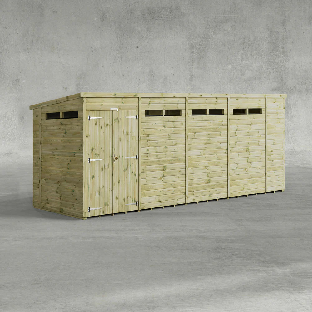 Premium Security Pent Shed for Sale in  Ireland