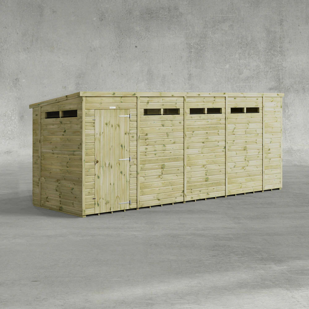 Premium Security Pent Shed for Sale in  Ireland