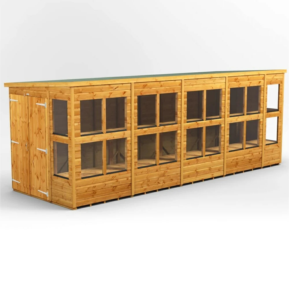 Power Pent Potting Shed