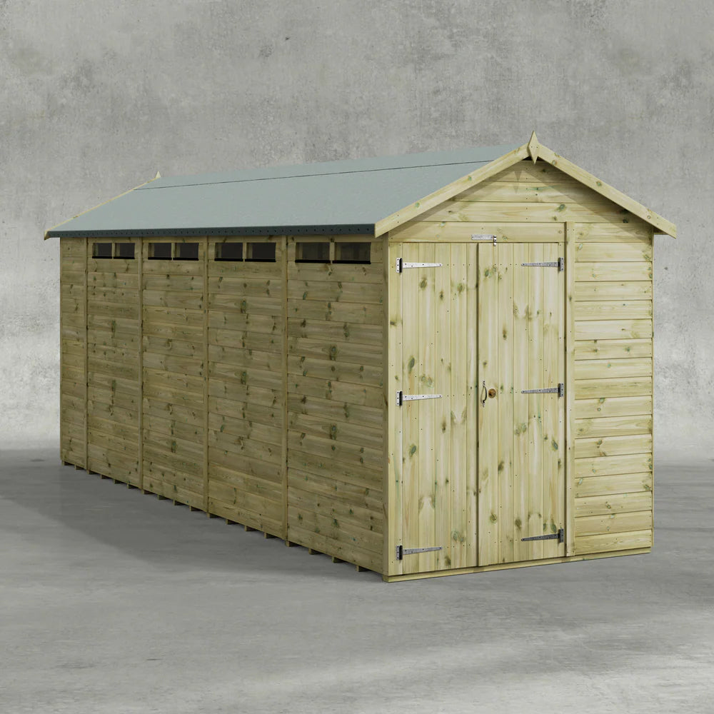 Premium Security Apex Shed for Sale in  Ireland