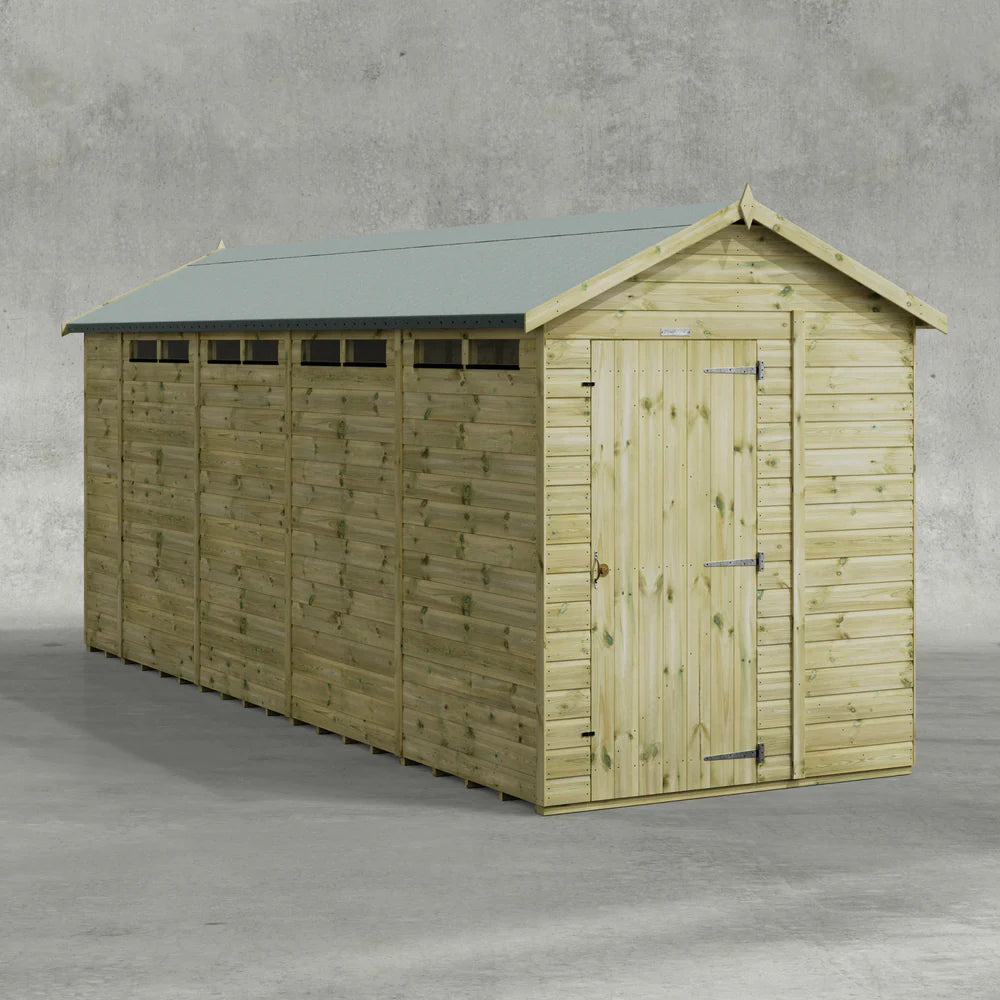 Premium Security Apex Shed for Sale in  Ireland