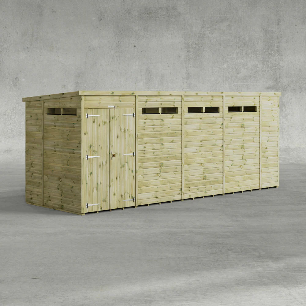 Premium Security Pent Shed for Sale in  Ireland