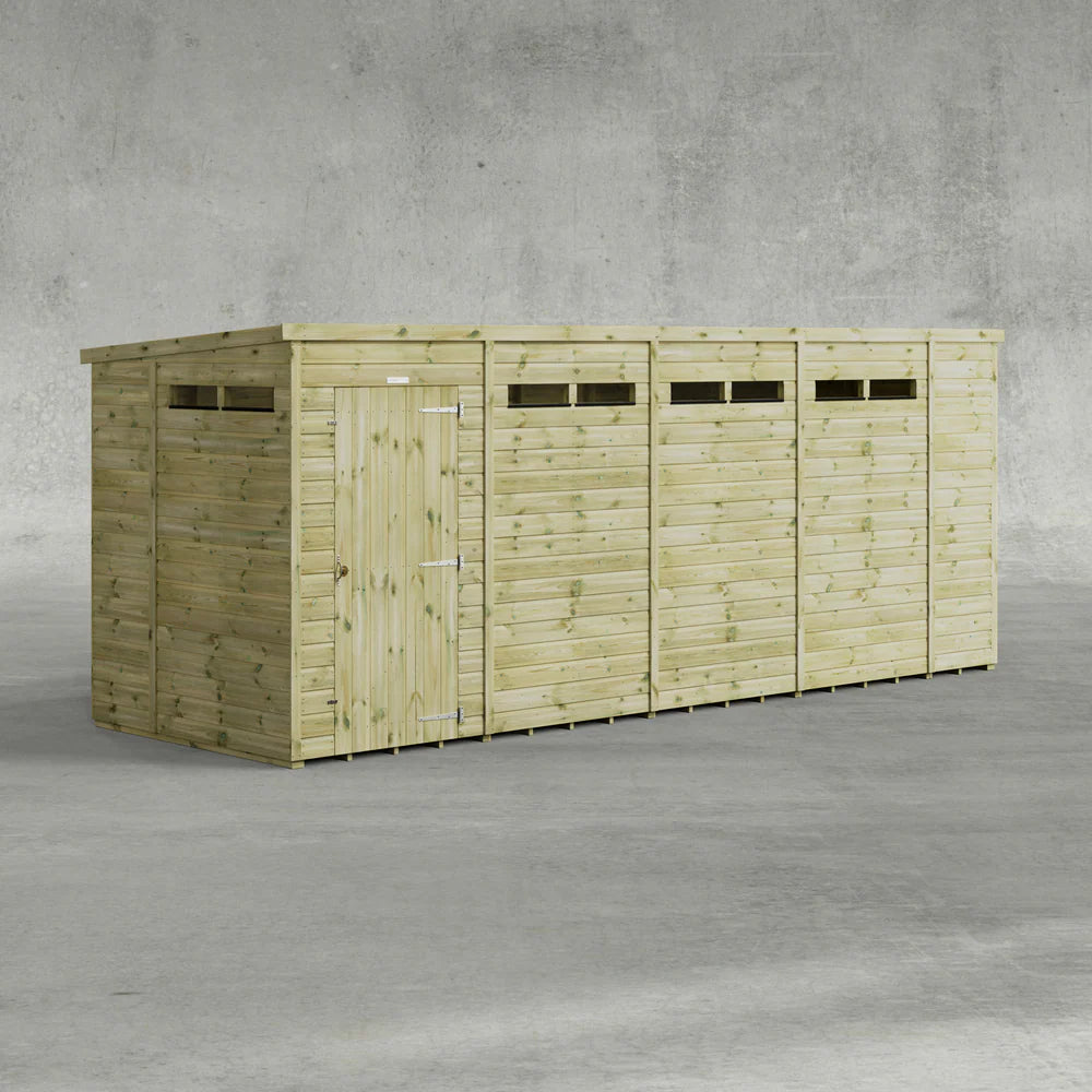 Premium Security Pent Shed for Sale in  Ireland