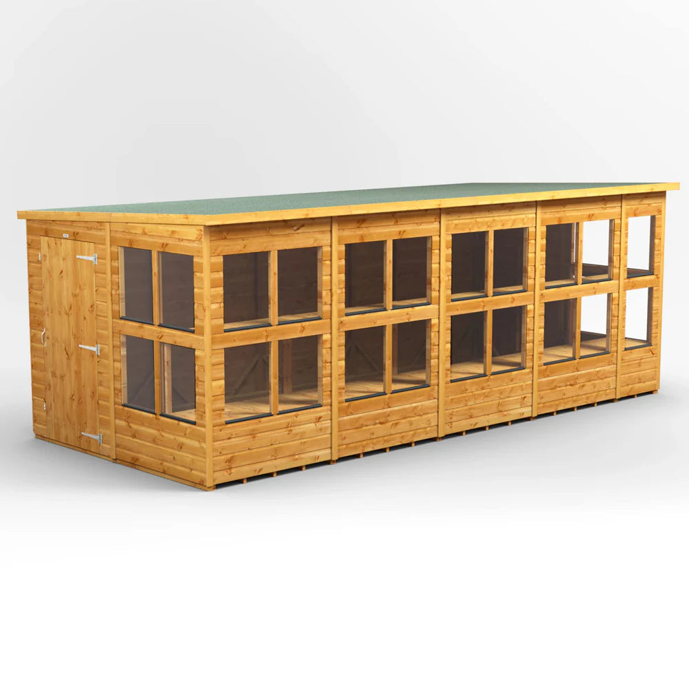 Power Pent Potting Shed