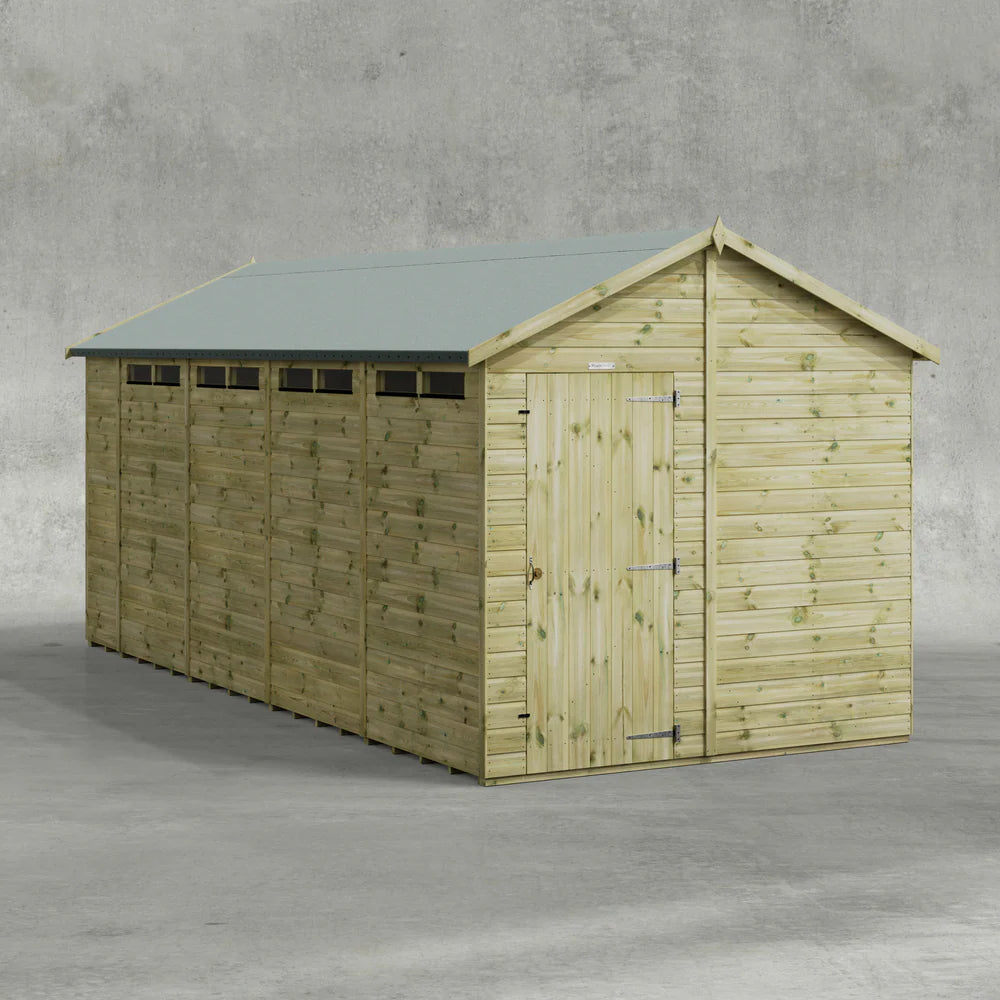 Premium Security Apex Shed for Sale in  Ireland