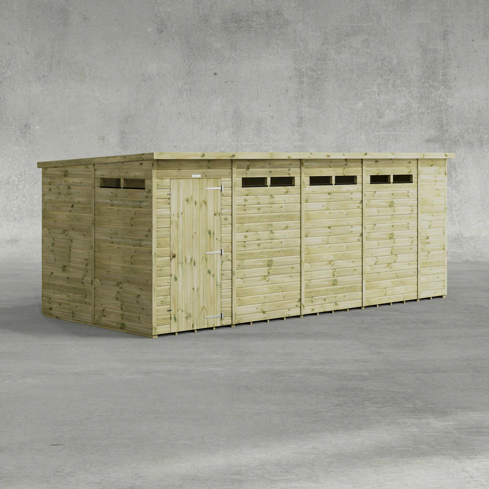 Premium Security Pent Shed for Sale in  Ireland