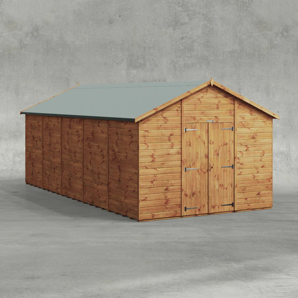 Power Shiplap Apex Shed