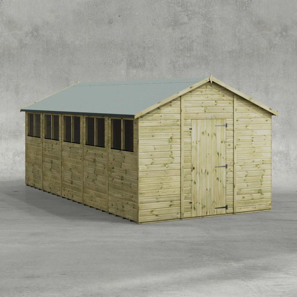 Power Premium Apex Sheds