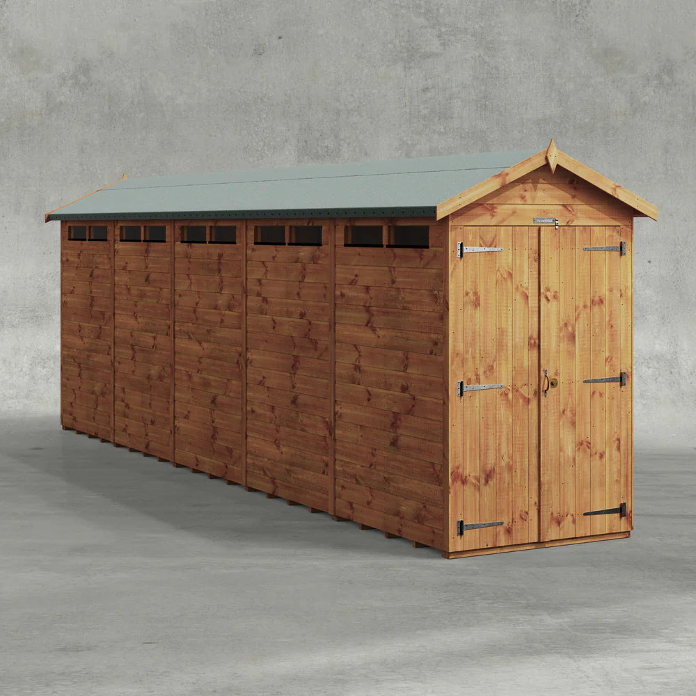 Power Security Apex Shed