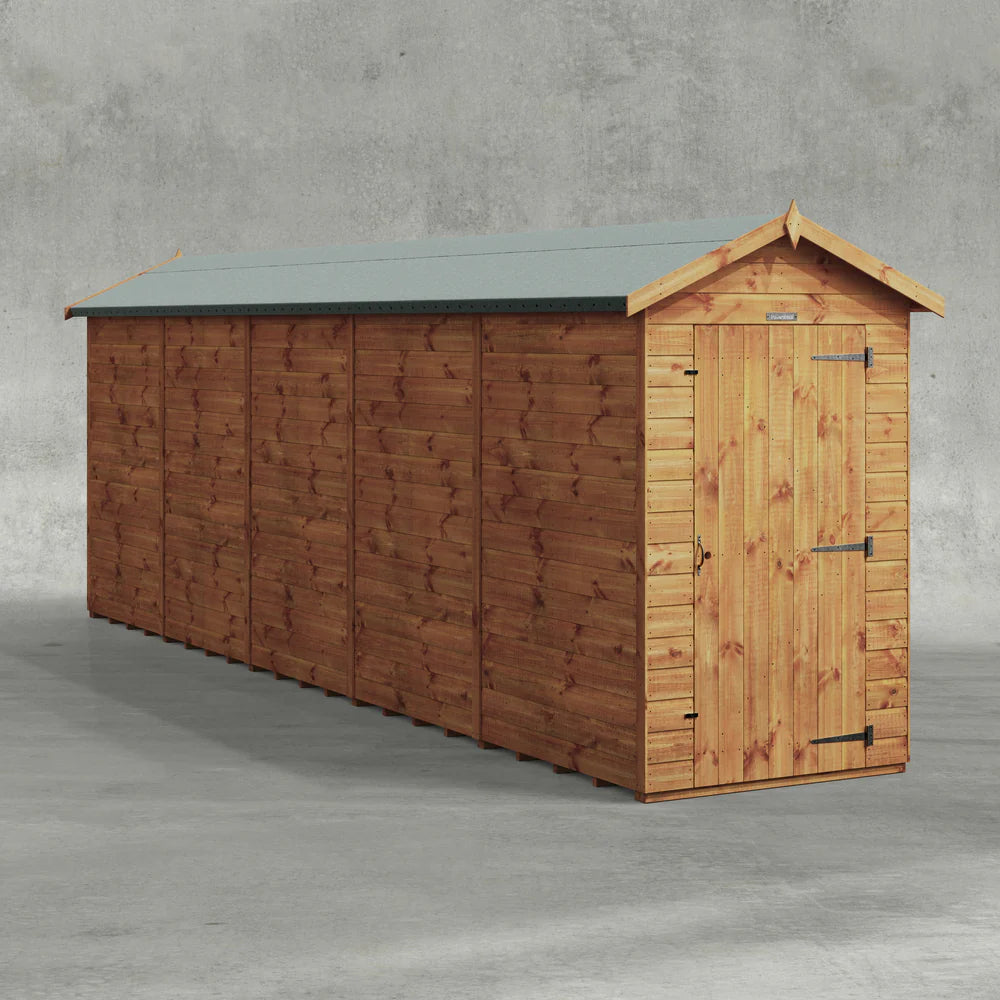 Power Shiplap Apex Shed
