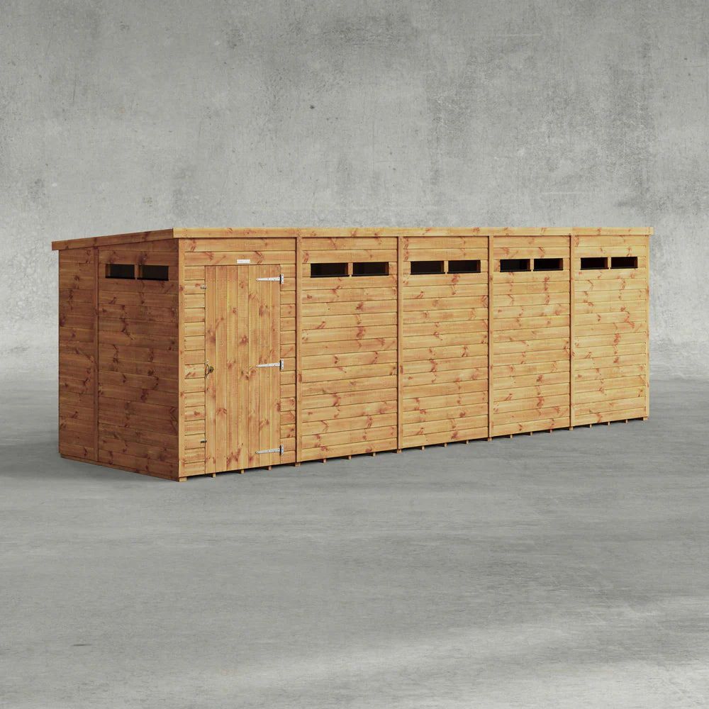Power Security Pent Shed
