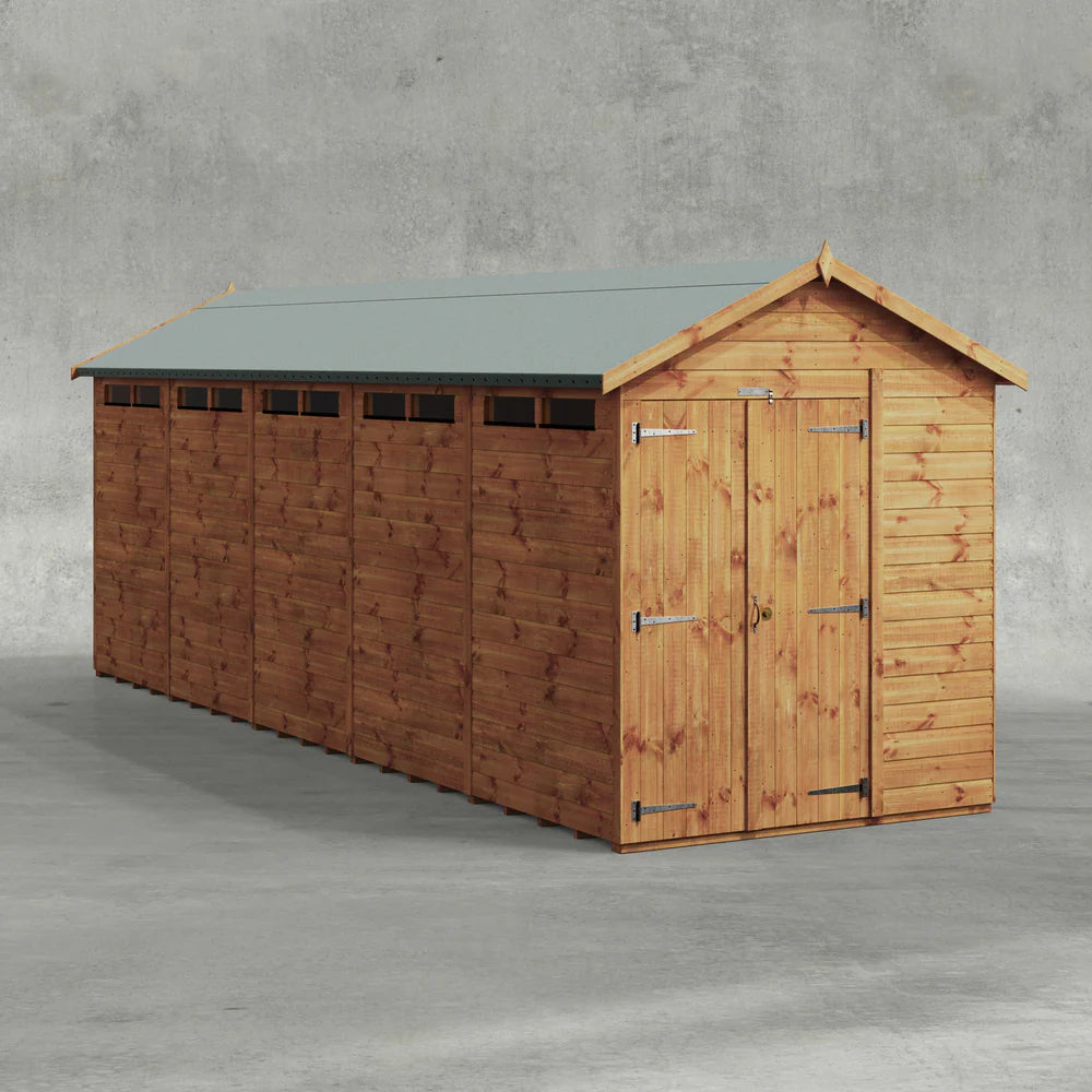 Power Security Apex Shed