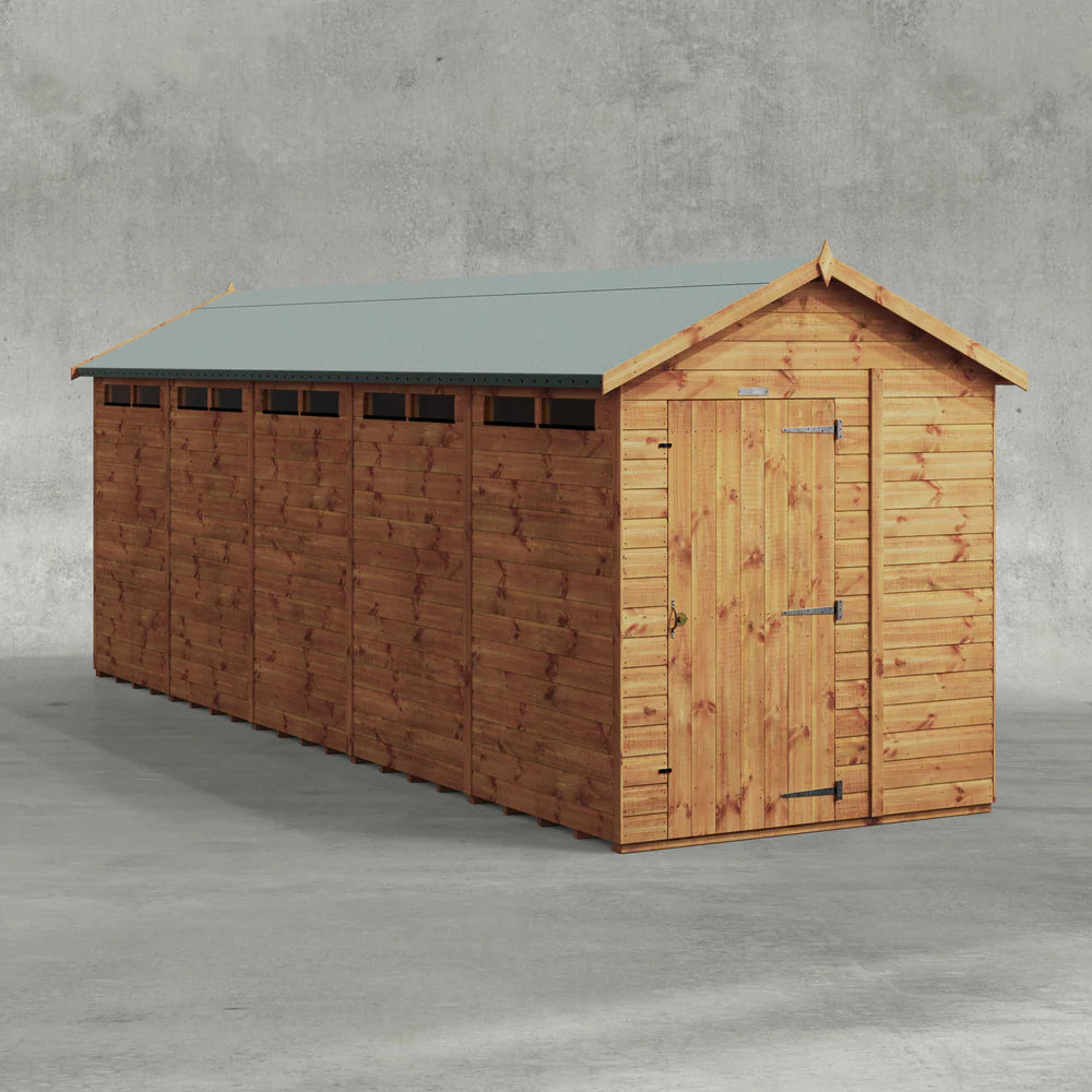 Power Security Apex Shed