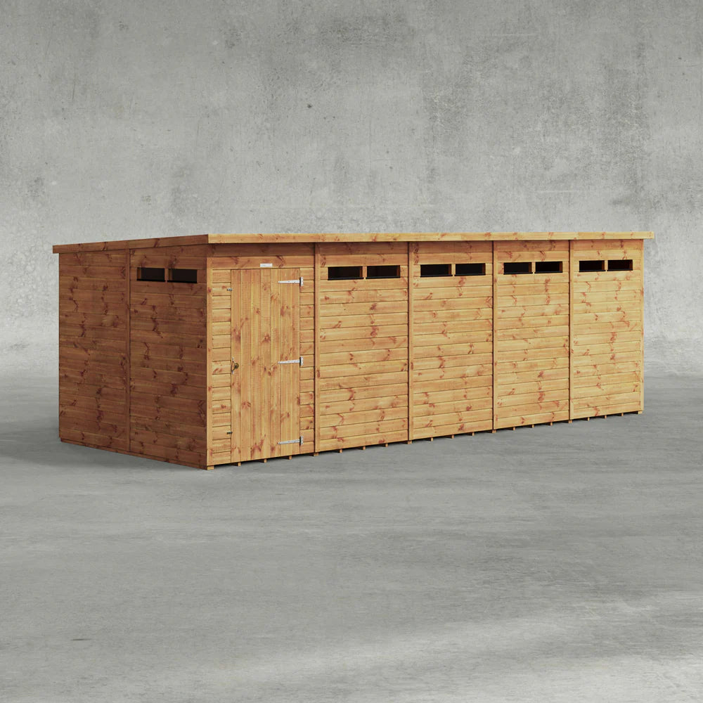 Power Security Pent Shed