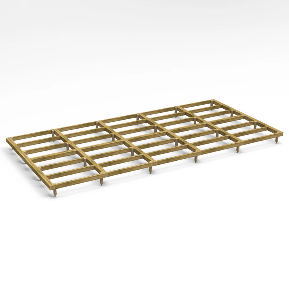 Shiplap Apex Shed Base Kit – Pressure Treated Timber