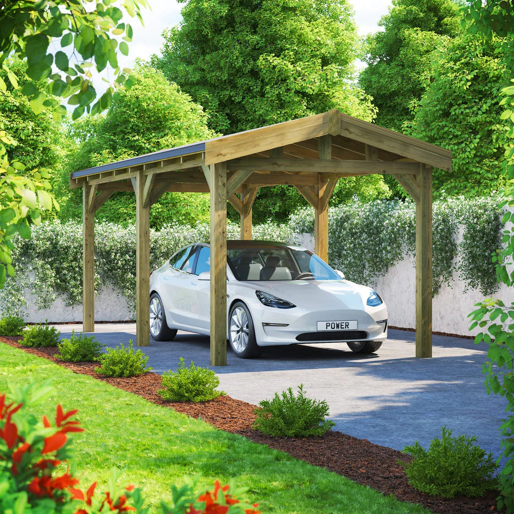 Apex Garden Gazebo – Timber Apex Roof Gazebo