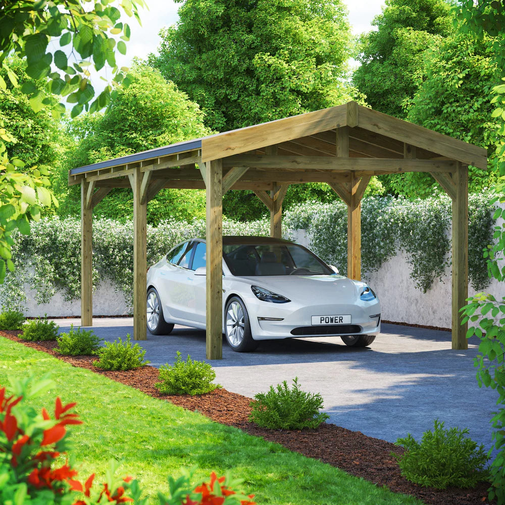 Apex Garden Gazebo – Timber Apex Roof Gazebo