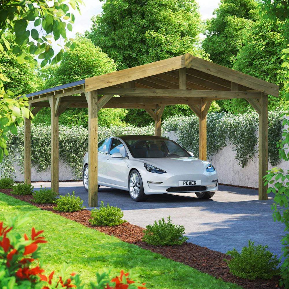 Apex Garden Gazebo – Timber Apex Roof Gazebo