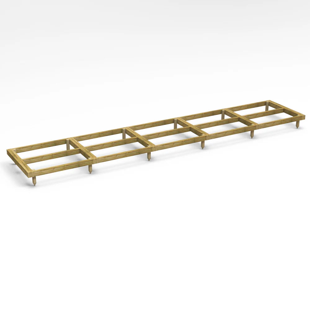 Shiplap Apex Shed Base Kit – Pressure Treated Timber