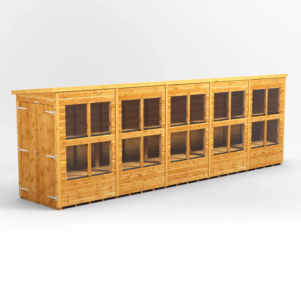 Power Pent Potting Shed