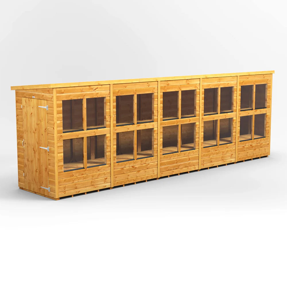 Power Pent Potting Shed