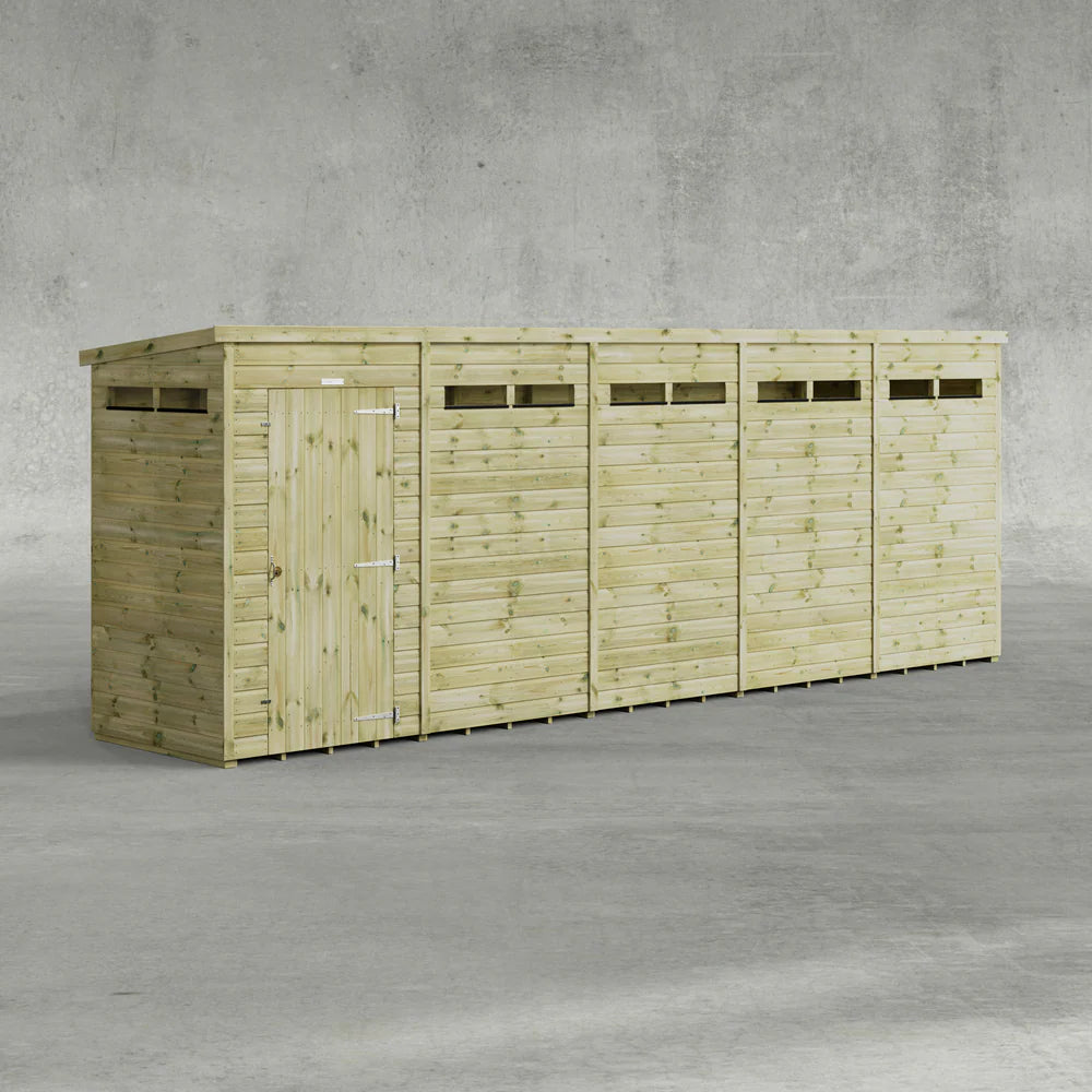 Premium Security Pent Shed for Sale in  Ireland