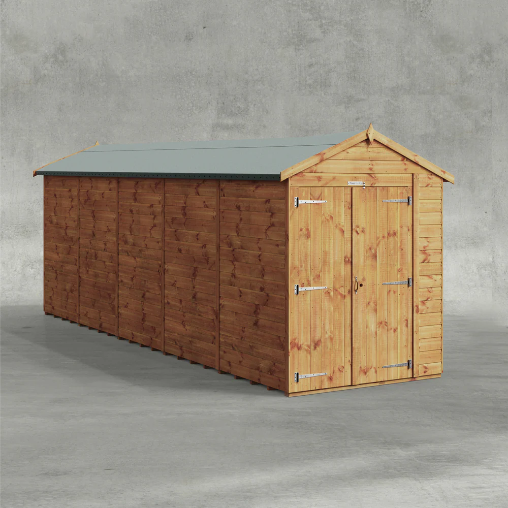 Power Shiplap Apex Shed