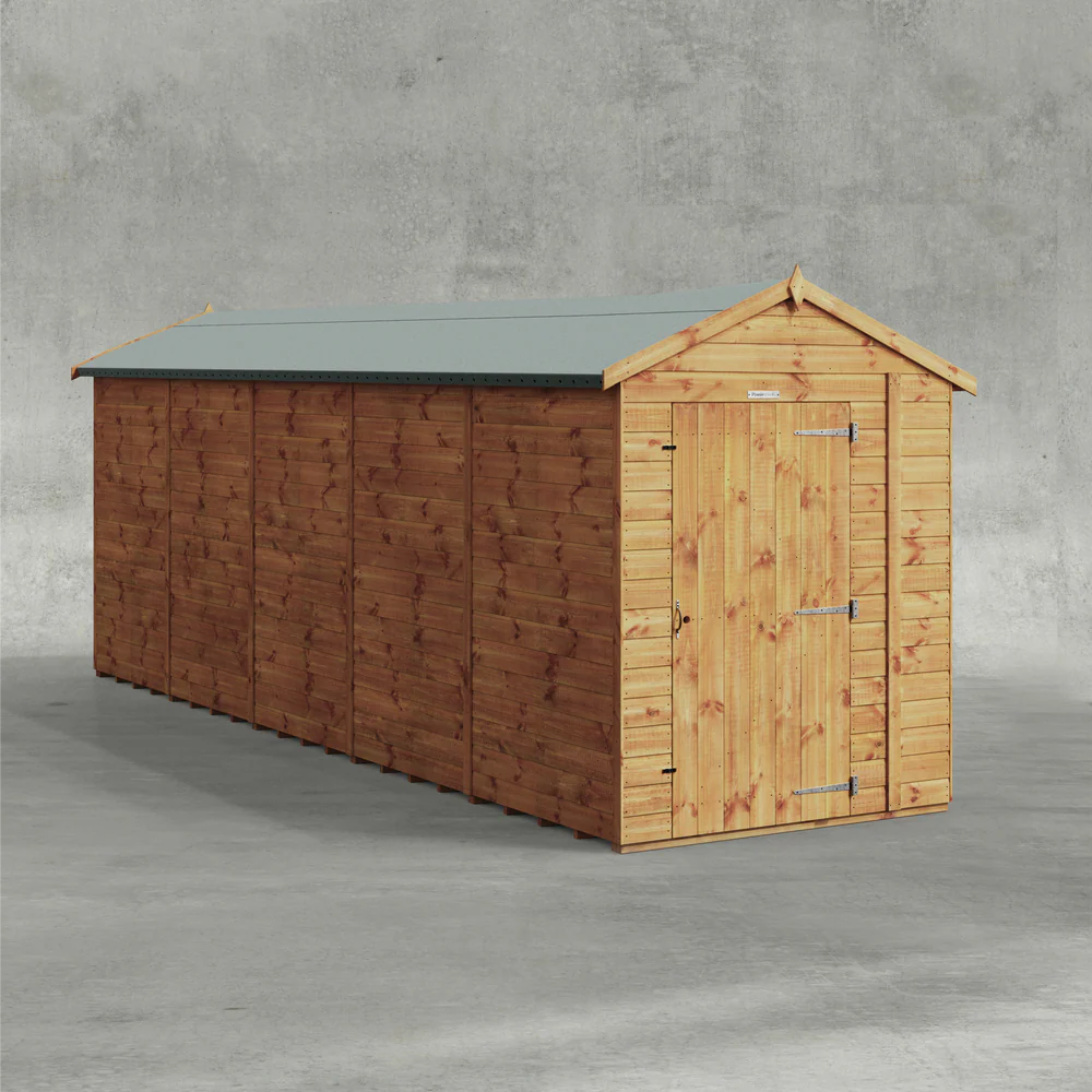 Power Shiplap Apex Shed