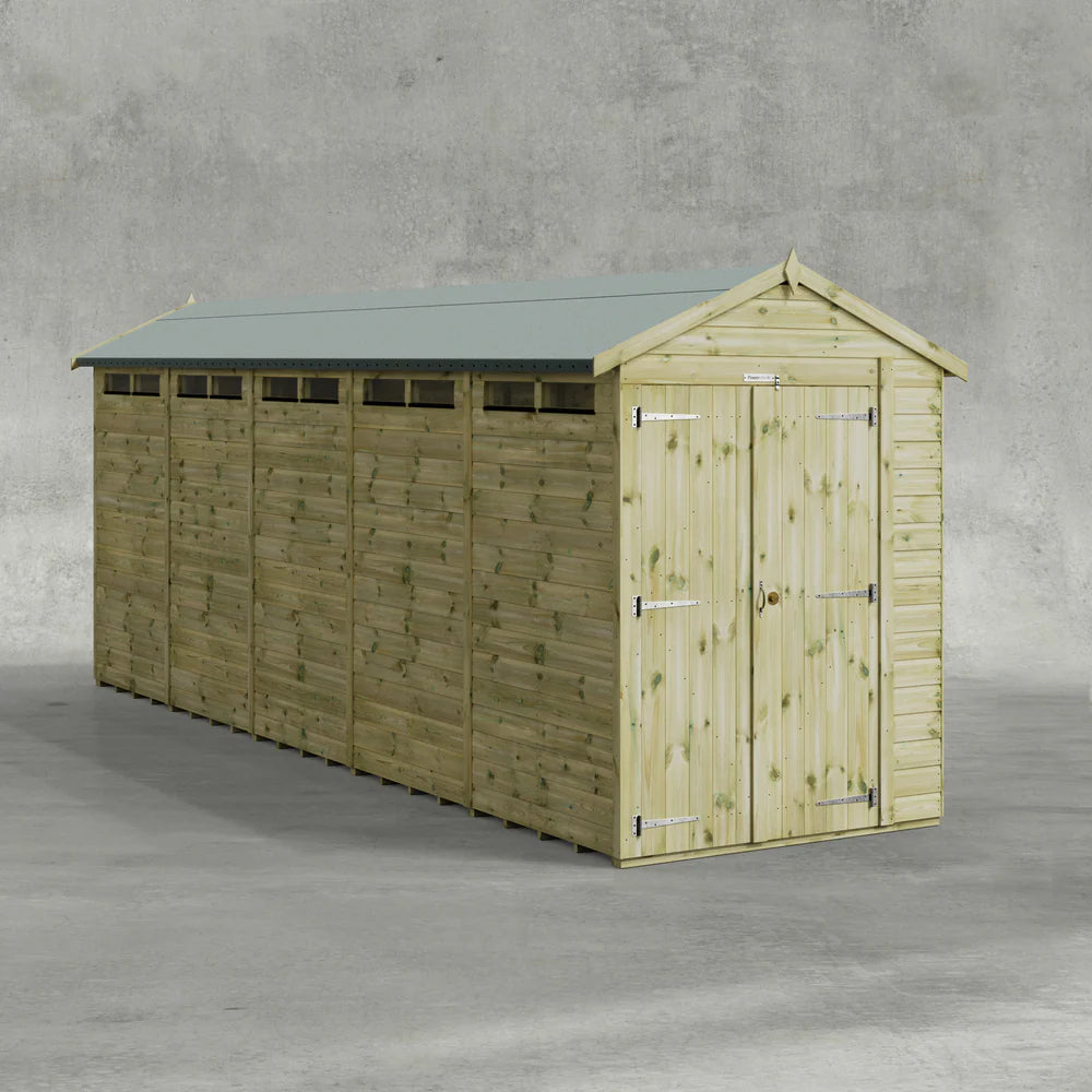 Premium Security Apex Shed for Sale in  Ireland