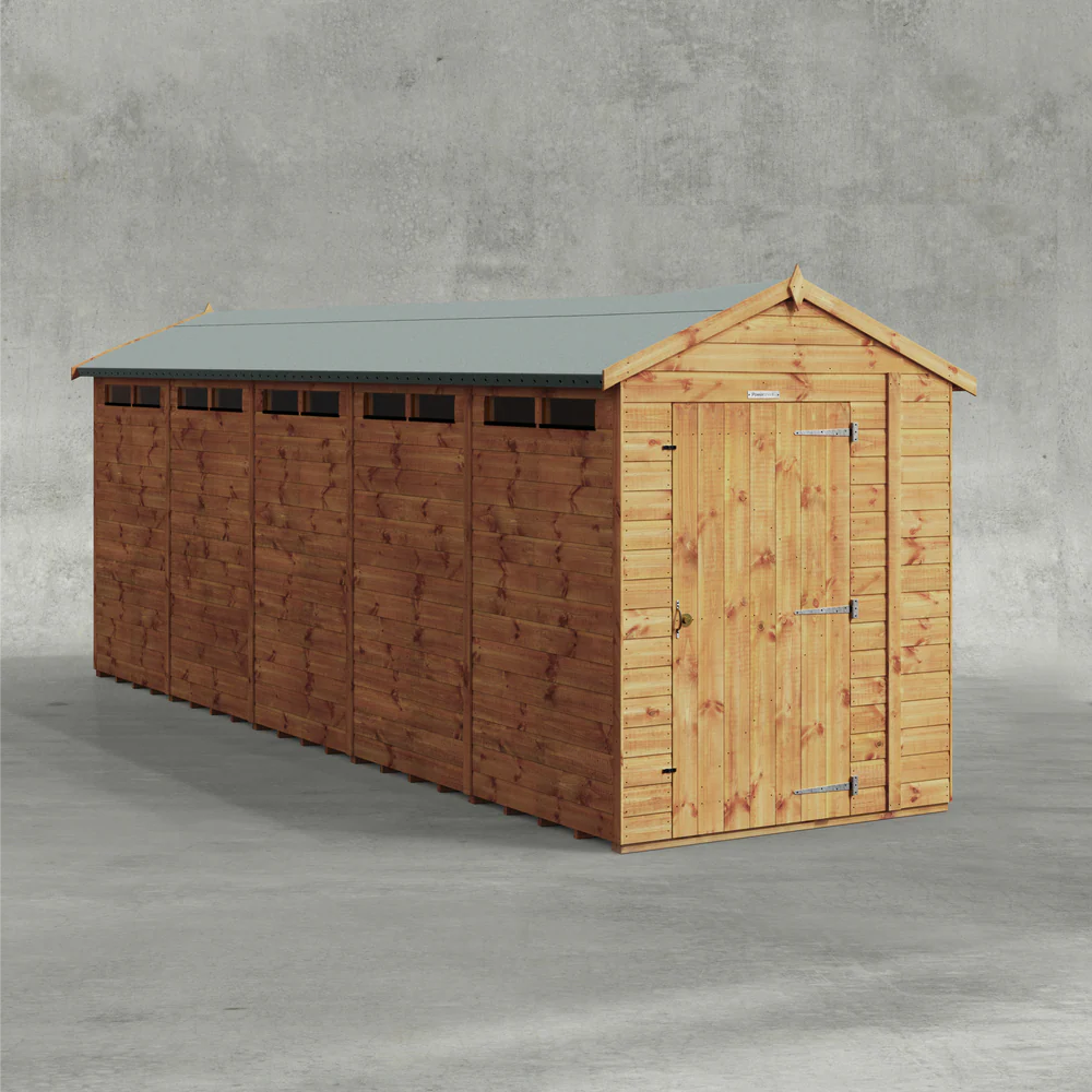 Power Security Apex Shed