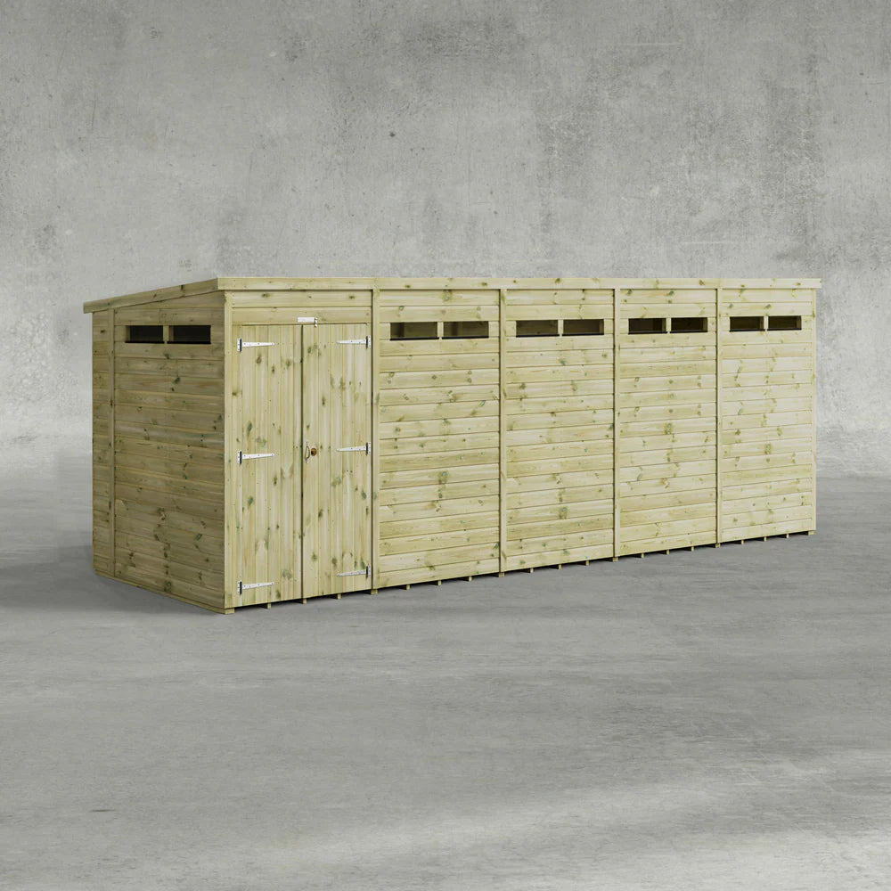Premium Security Pent Shed for Sale in  Ireland